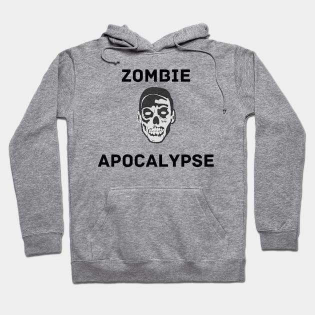 Zombie Apocalypse Apparel Hoodie by Topher's Emporium